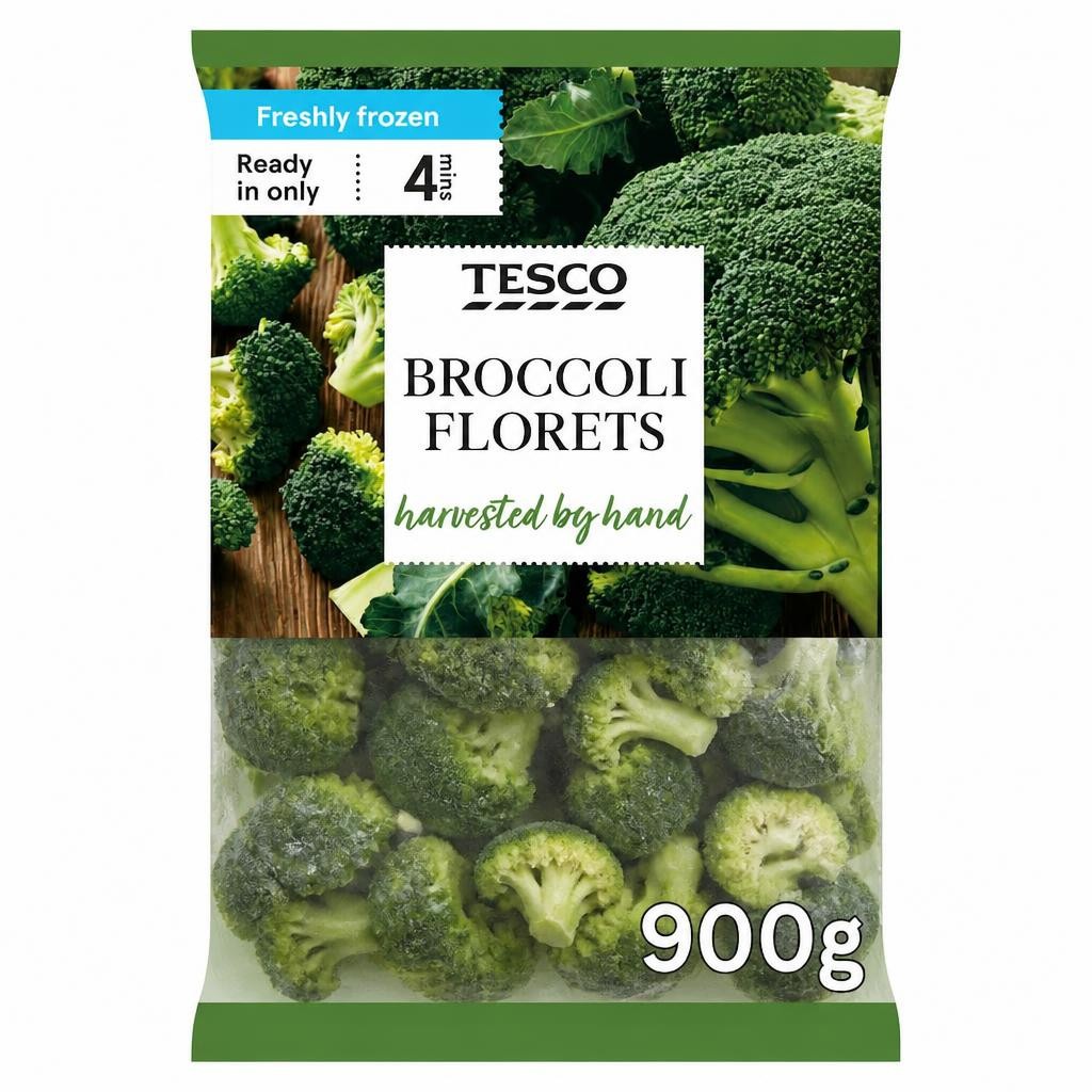 Tesco Frozen Broccoli Florets 900G