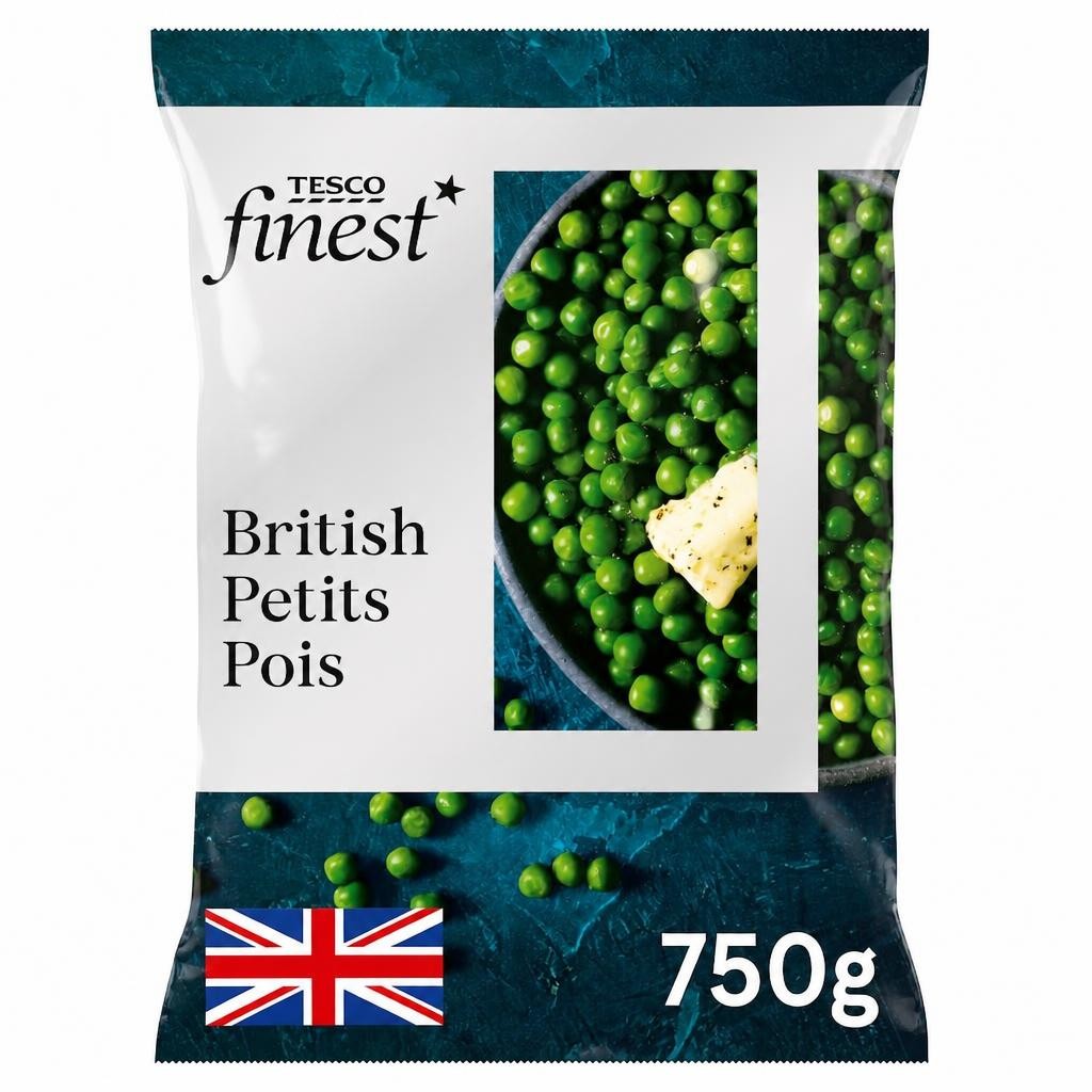 Tesco Finest British Petits Pois 750G