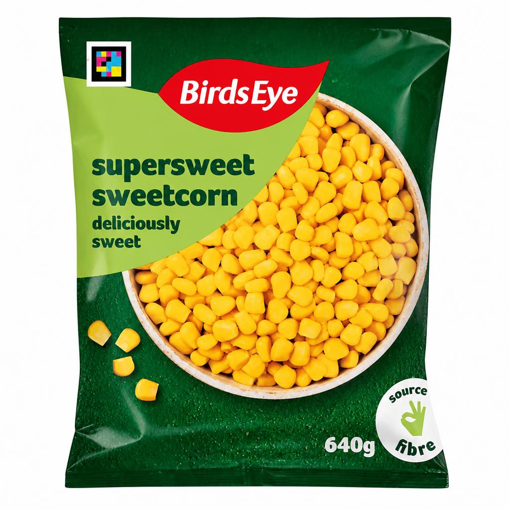 Birds Eye Supersweet Sweetcorn 640G