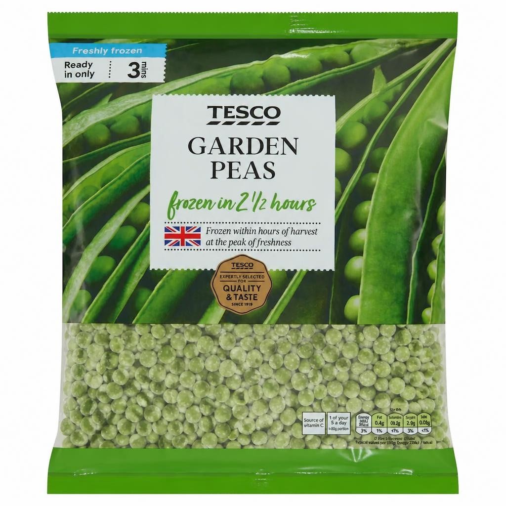 Tesco Garden Peas 1.6Kg