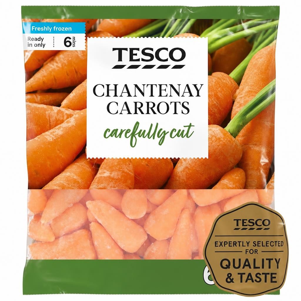Tesco Chantenay Carrots 600G