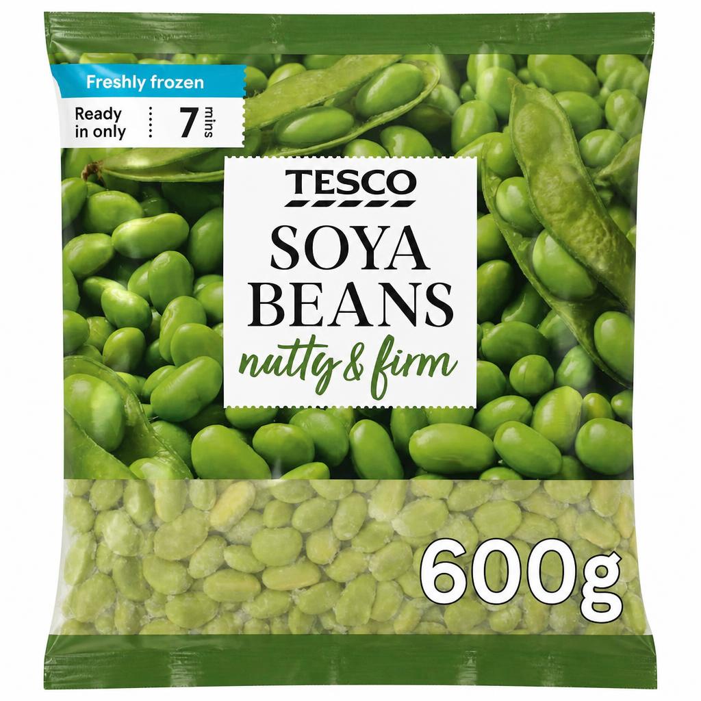 Tesco Soya Beans 600G
