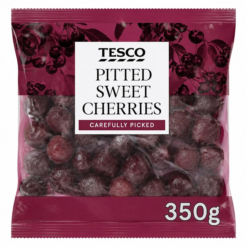 Tesco Pitted Sweet Cherries 350G