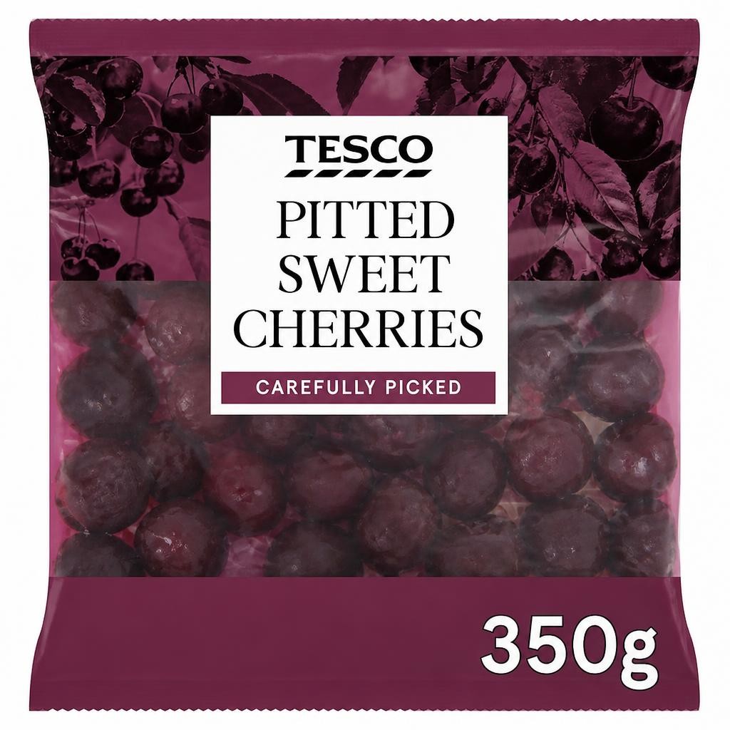 Tesco Pitted Sweet Cherries 350G
