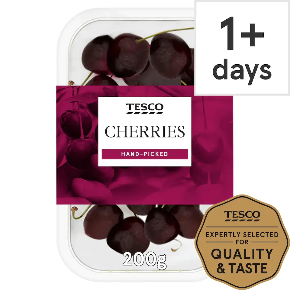 Tesco Cherries Punnet 200G
