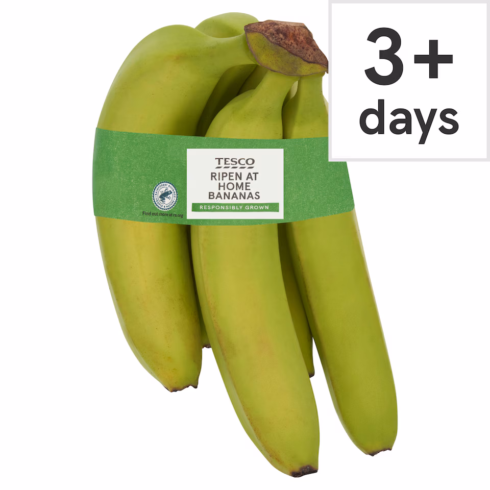 Tesco Ripen At Home Bananas 5 Pack