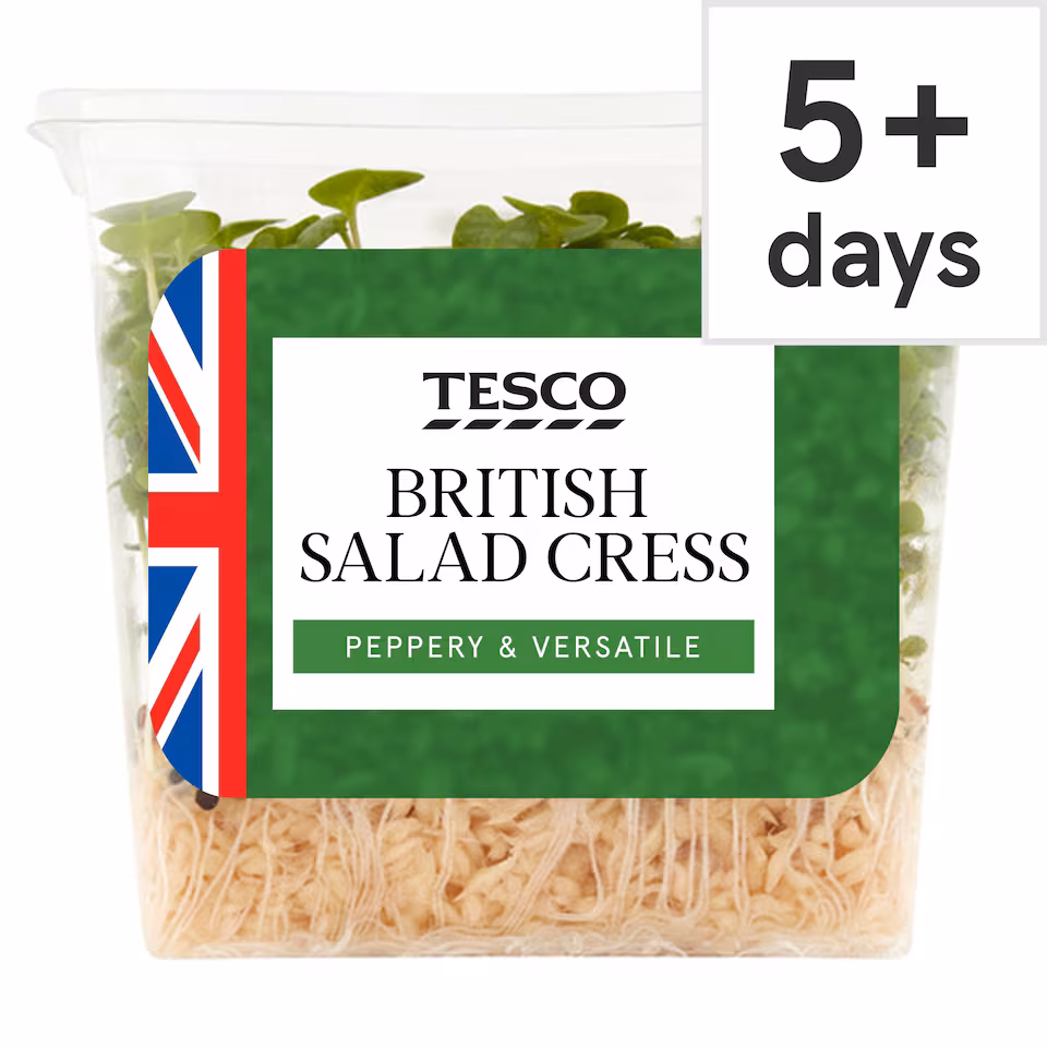 Tesco Growing Salad Cress Each
