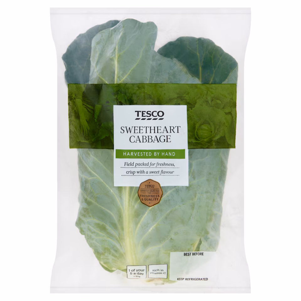 Tesco Sweetheart Cabbage Each