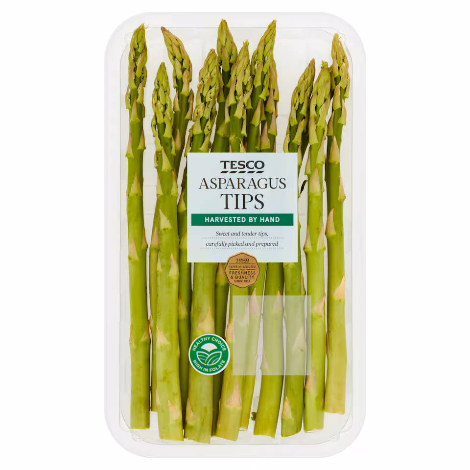 Tesco Asparagus Tips 125G