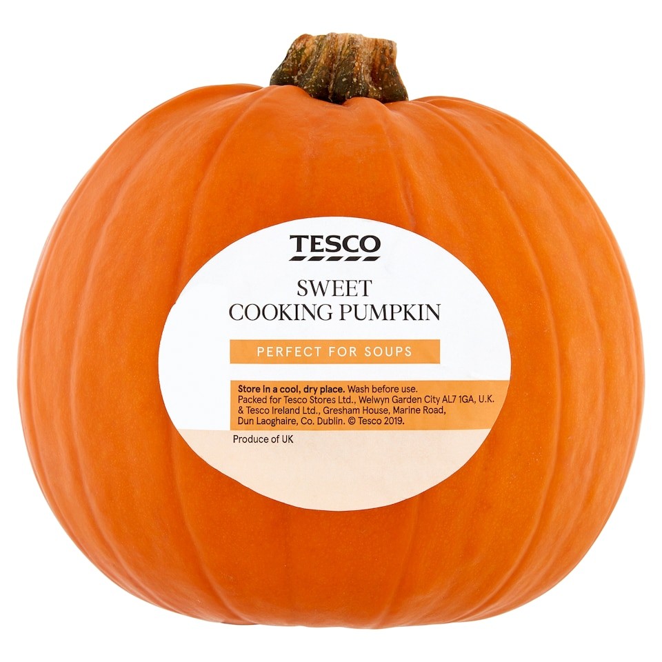 Tesco Small Culinary Pumpkin Each