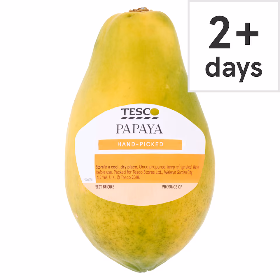 Tesco Ripe Papaya Each