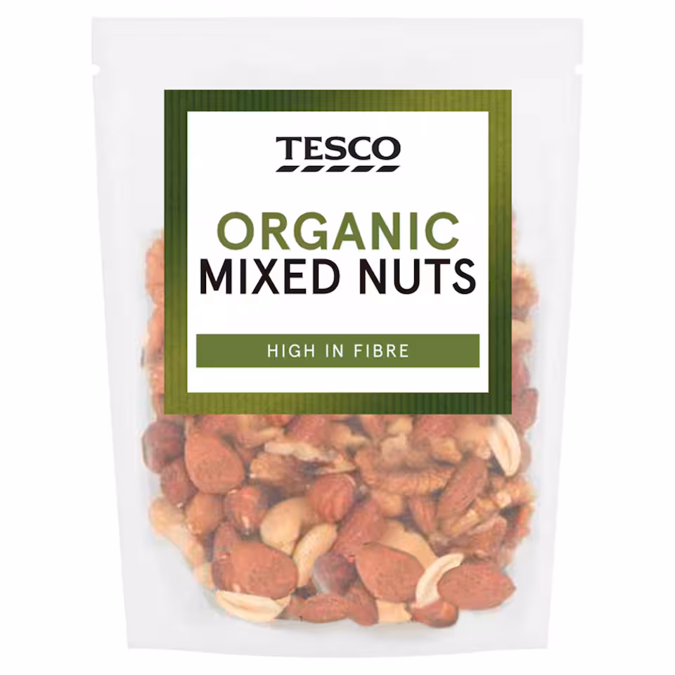 Tesco Organic Mixed Nuts 200G