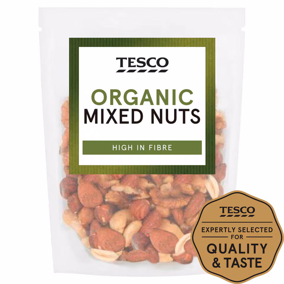 Tesco Organic Mixed Nuts 200G