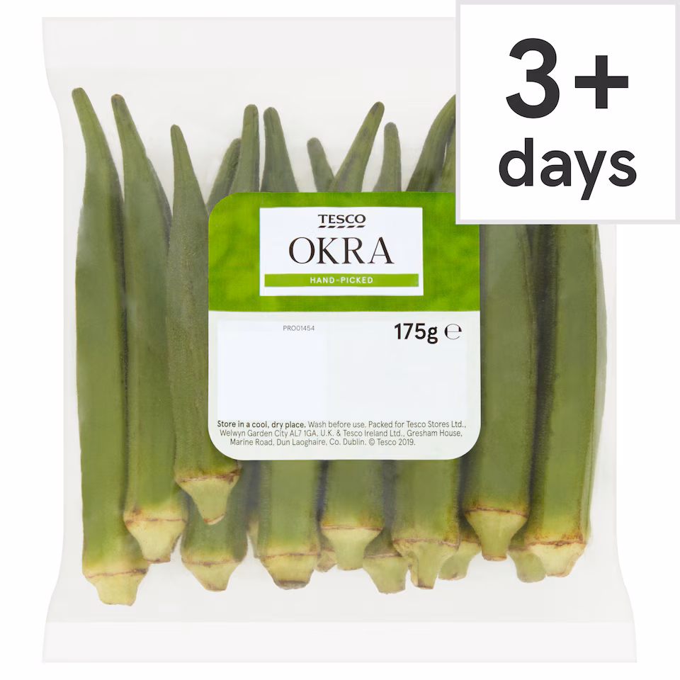 Tesco Okra 175G