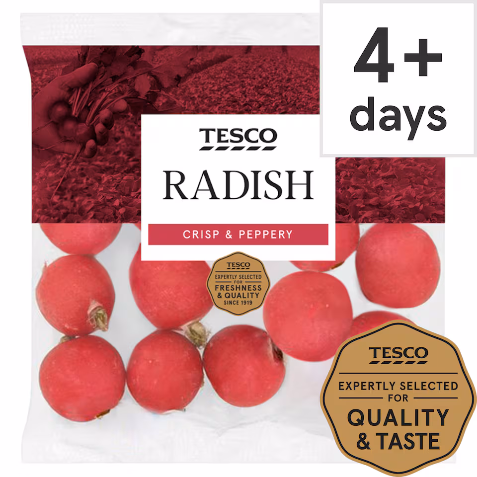 Tesco Radish Pack 240G