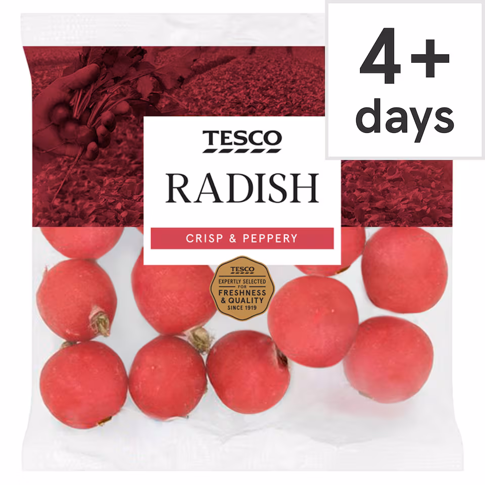 Tesco Radish Pack 240G