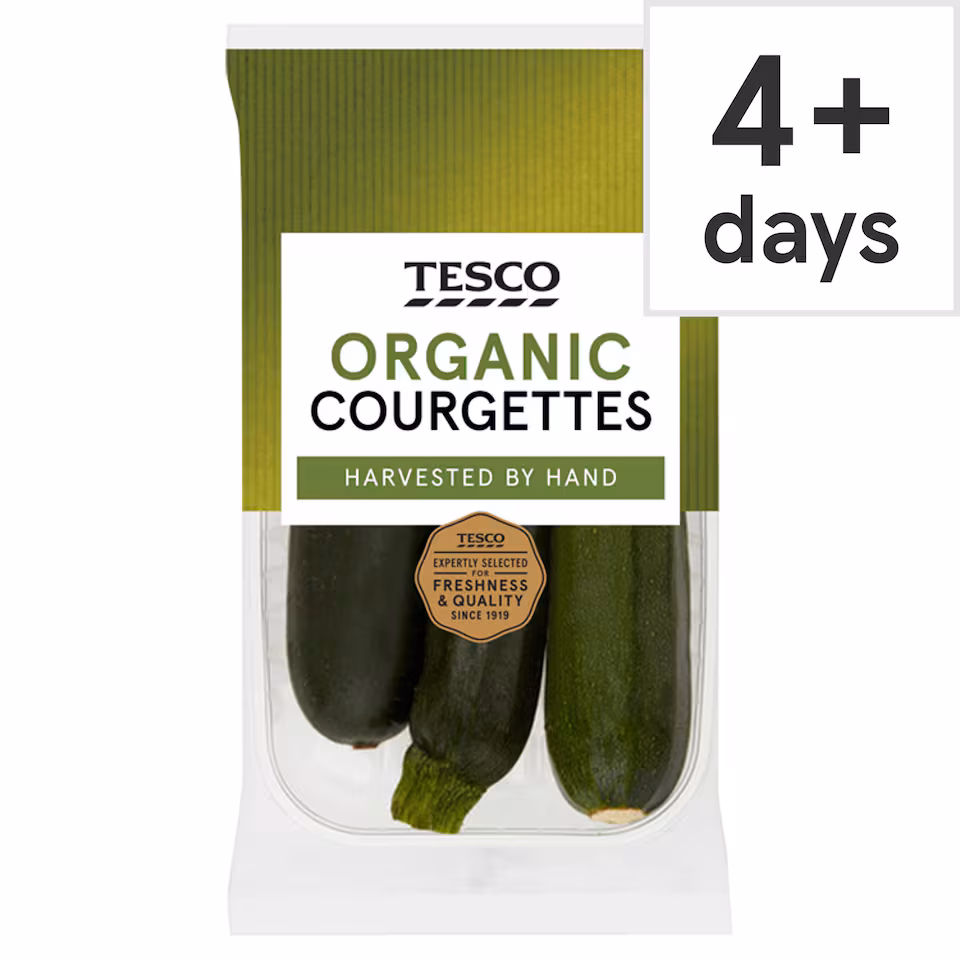 Tesco Organic Courgettes 3 Pack