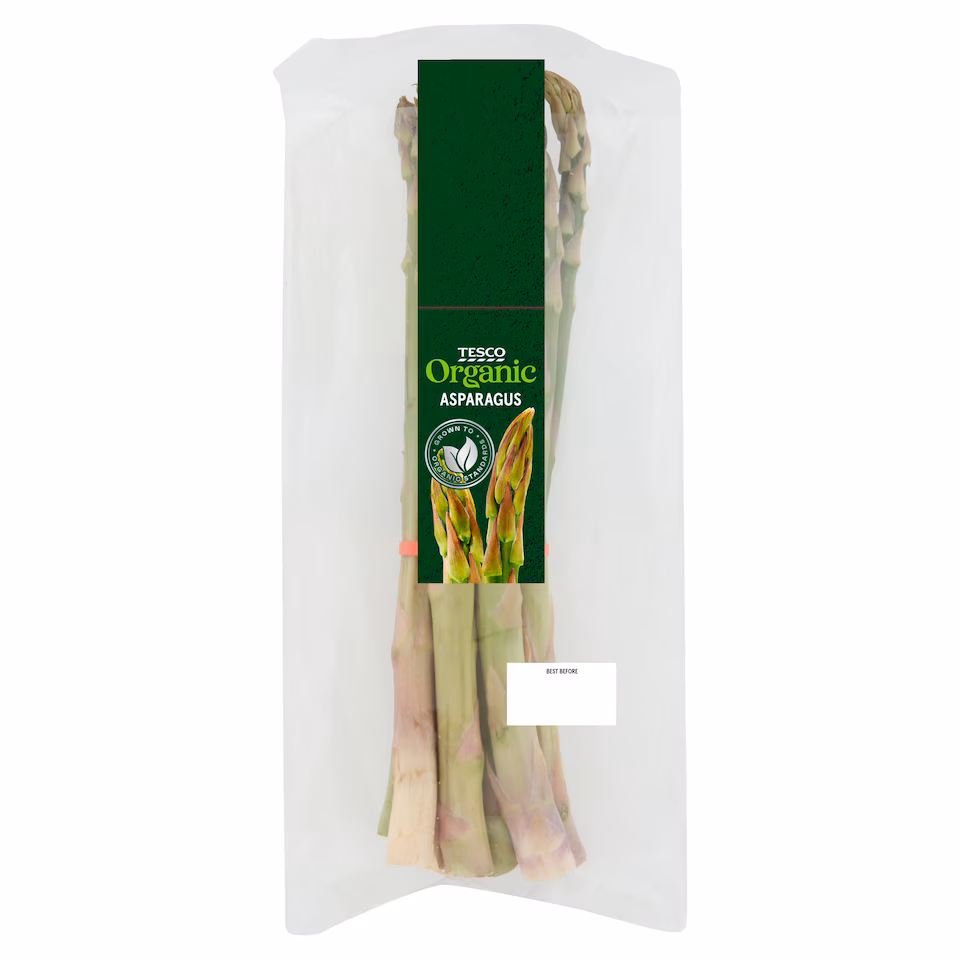 Tesco Organic Asparagus Bundle Each