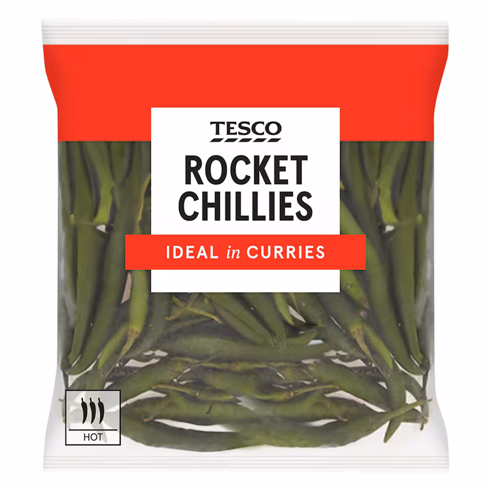 Tesco Rocket Chillies 250G