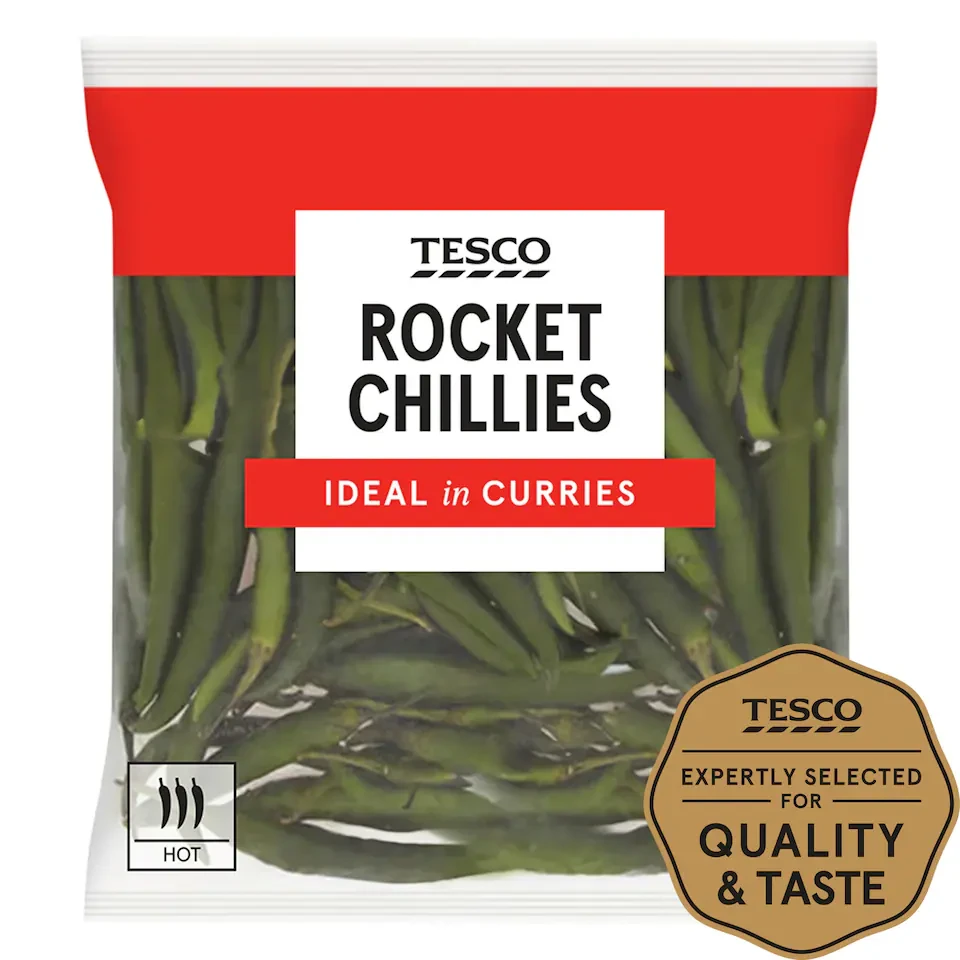 Tesco Rocket Chillies 250G