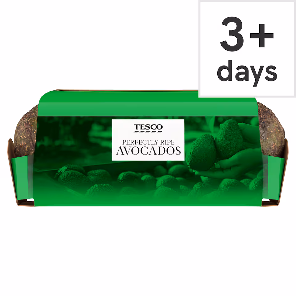 Tesco Perfectly Ripe Avocados Twin Pack