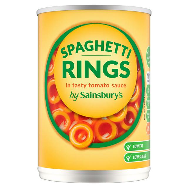 Sainsbury's Spaghetti Rings In Tomato Sauce 400g