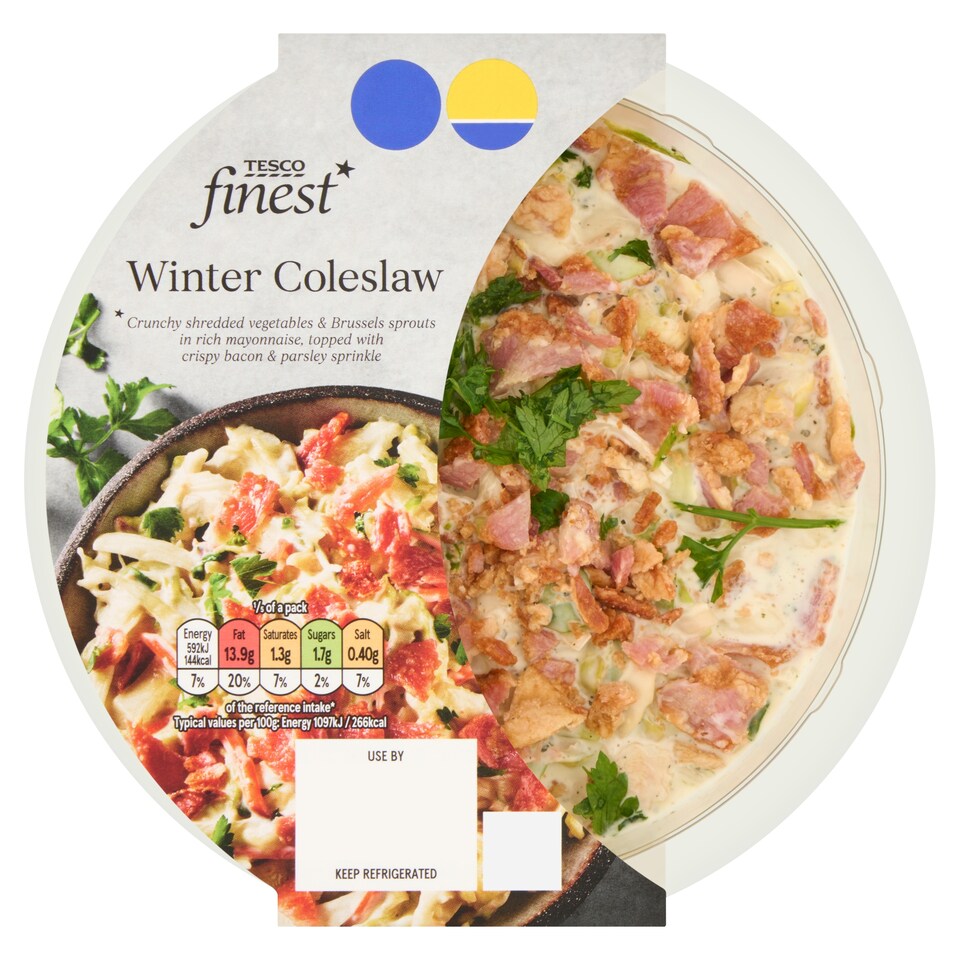 Tesco Finest Winter Coleslaw Crispy Bacon & Parsley Sprinkle 270g