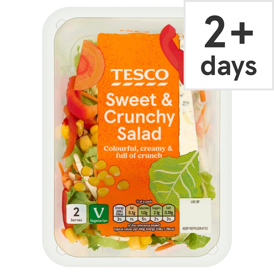 Tesco Sweet & Crunchy Salad Bowl 165g