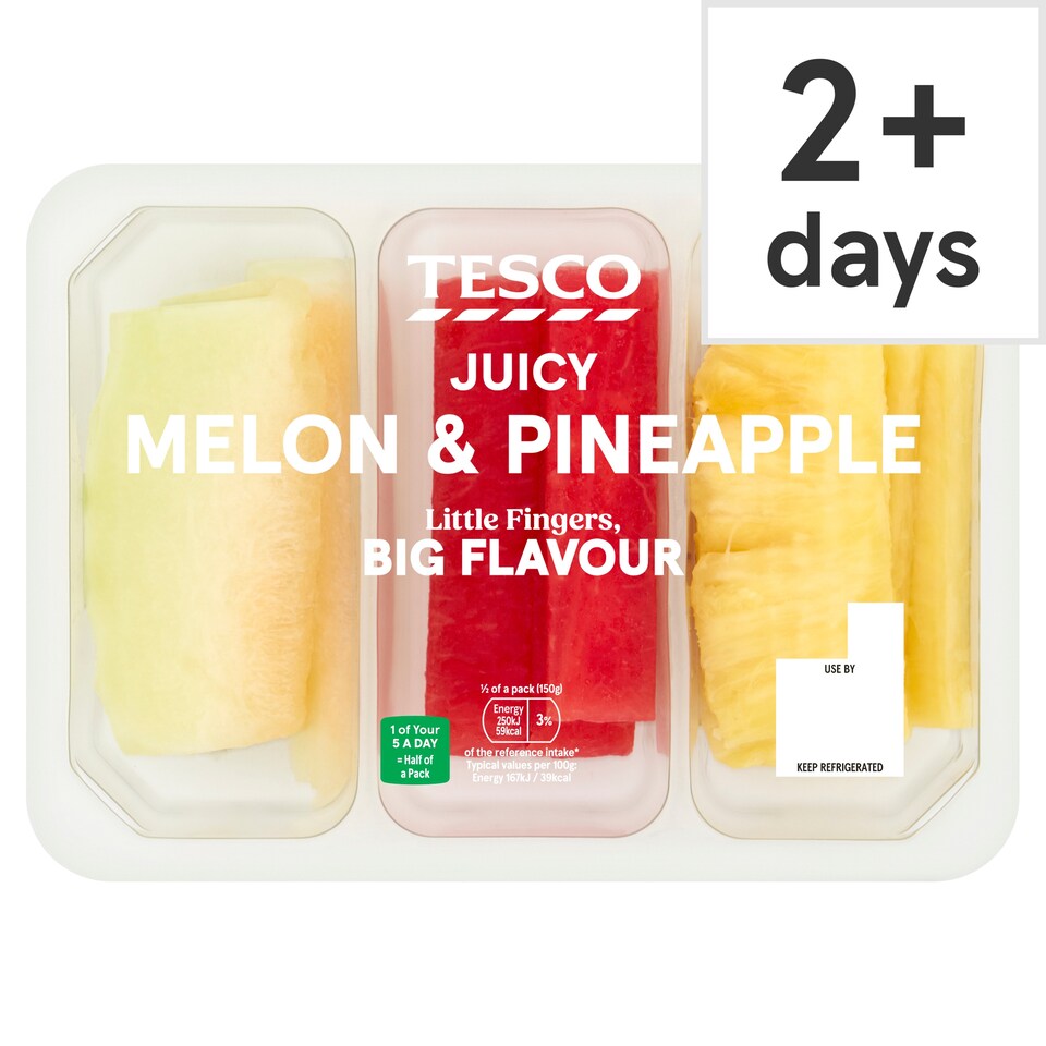 Tesco Juicy Melon & Pineapple 300g