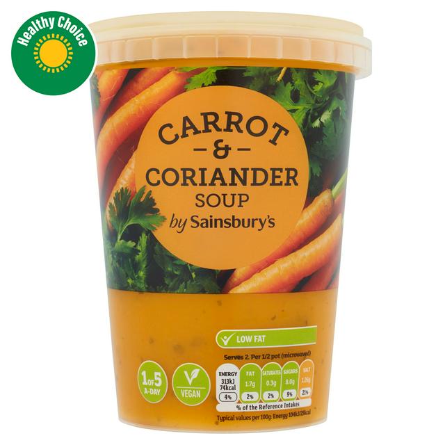 Sainsbury's Carrot & Coriander Soup 600g