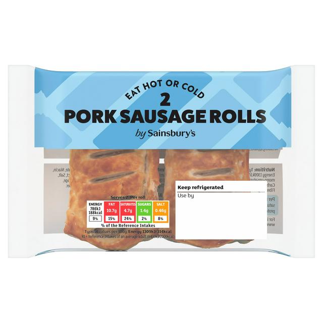 Sainsbury's Sausage Rolls x2 120g