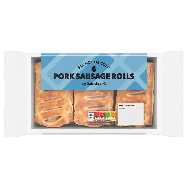 Sainsbury's Sausage Rolls x6 360g