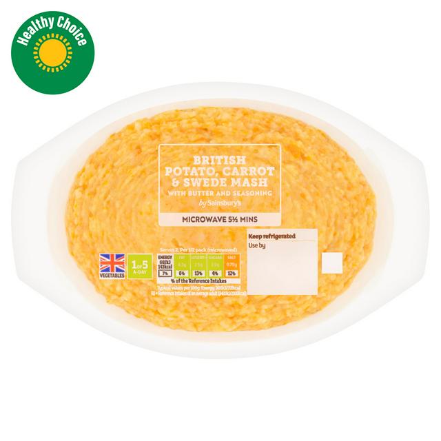 Sainsbury's Potato, Carrot & Swede Mash 400g