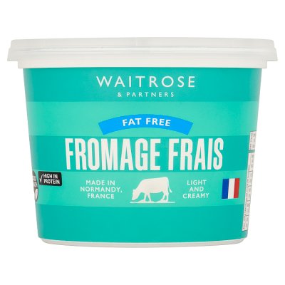 Waitrose Fat Free Fromage Frais