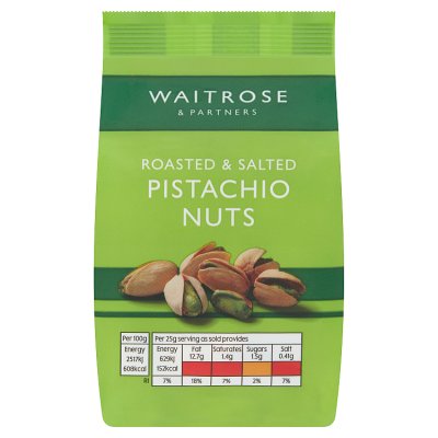 Waitrose Roast Salted Pistachios