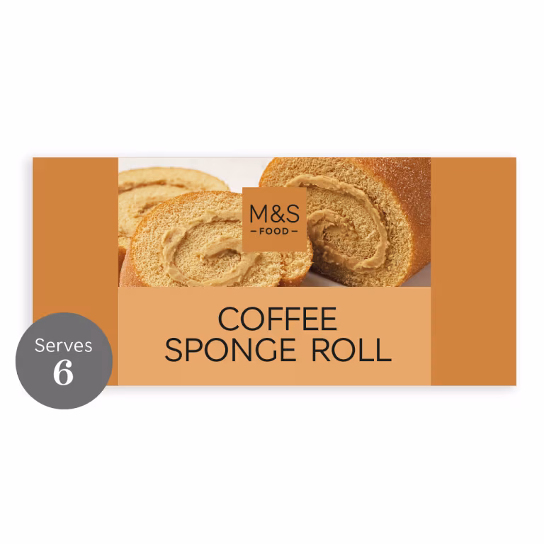 M&S Coffee Sponge Roll