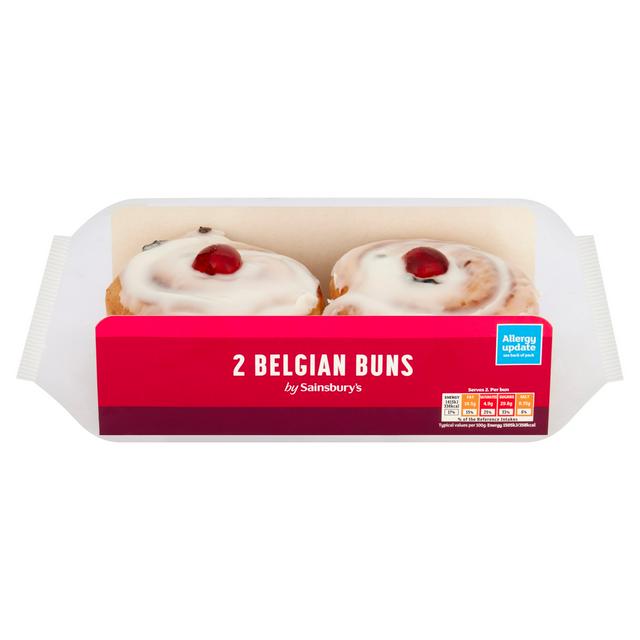 Sainsbury's 2 x Belgian Buns