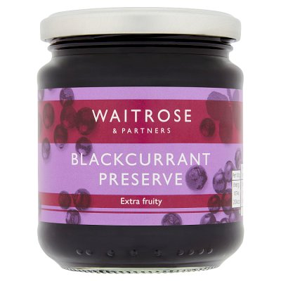 Waitrose Blackcurrant Preserve