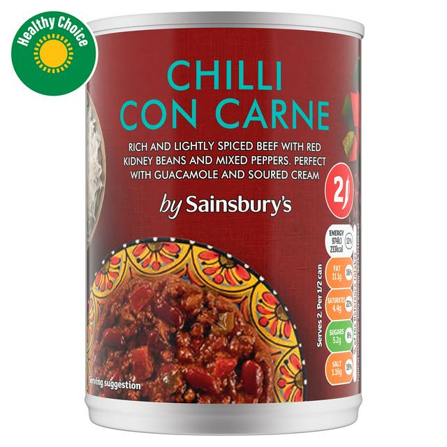 Sainsbury's Chilli Con Carne 392g