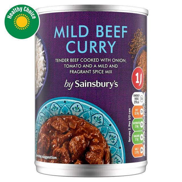 Sainsbury's Mild Beef Curry 392g