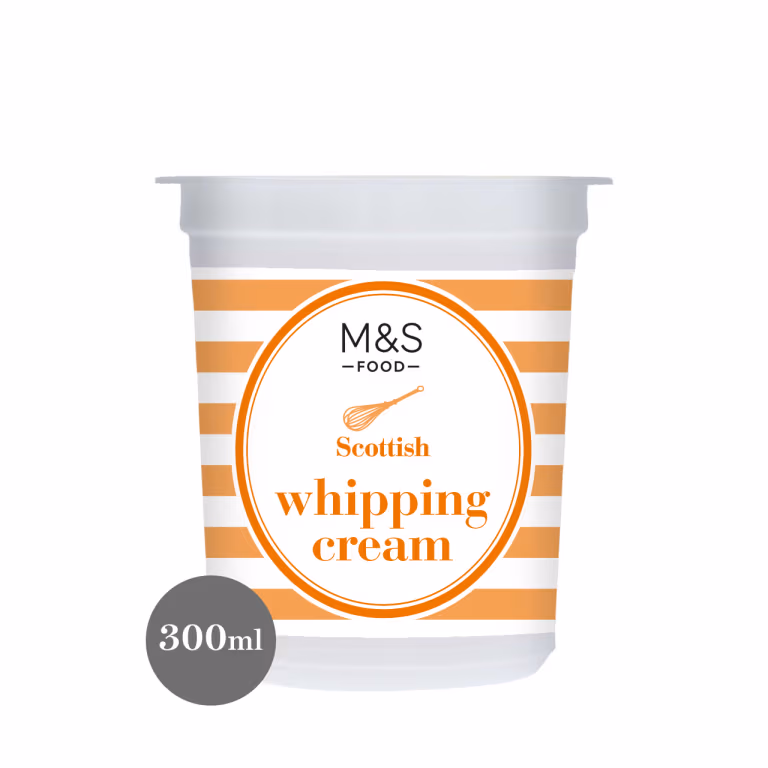 M&S Scottish Whipping Cream