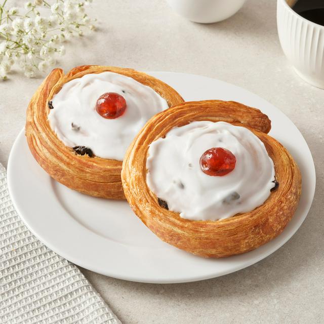 Sainsbury's Danish Pastry Raisin Whirls x2