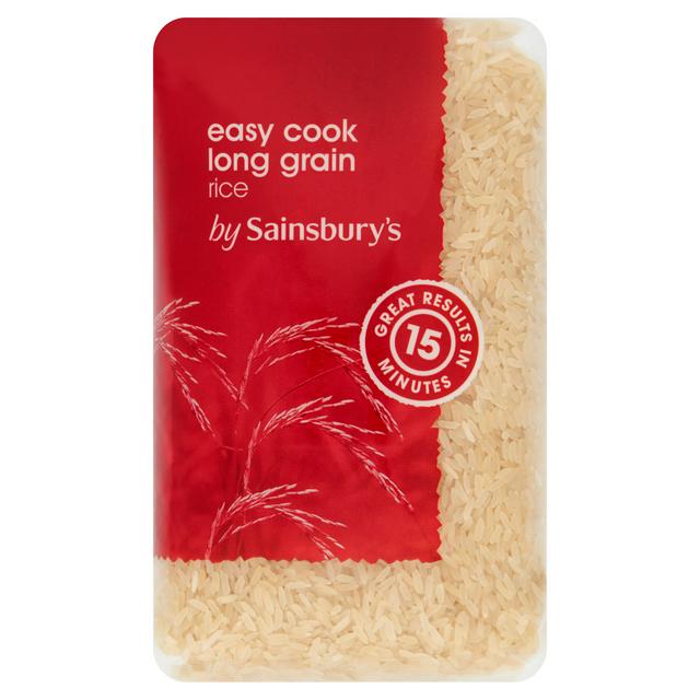 Sainsbury's Easy Cook Long Grain White Rice 1kg
