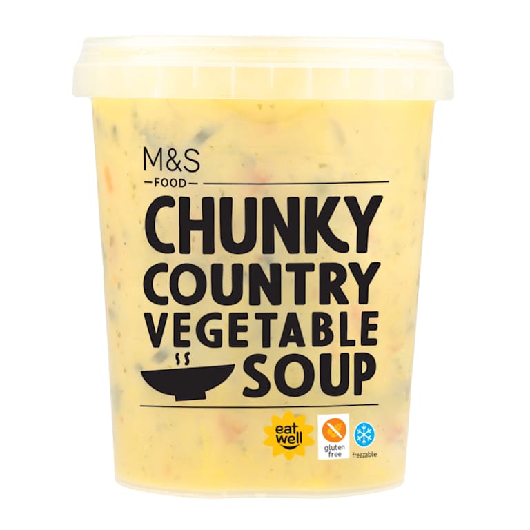 M&S Chunky Country Vegetable Soup