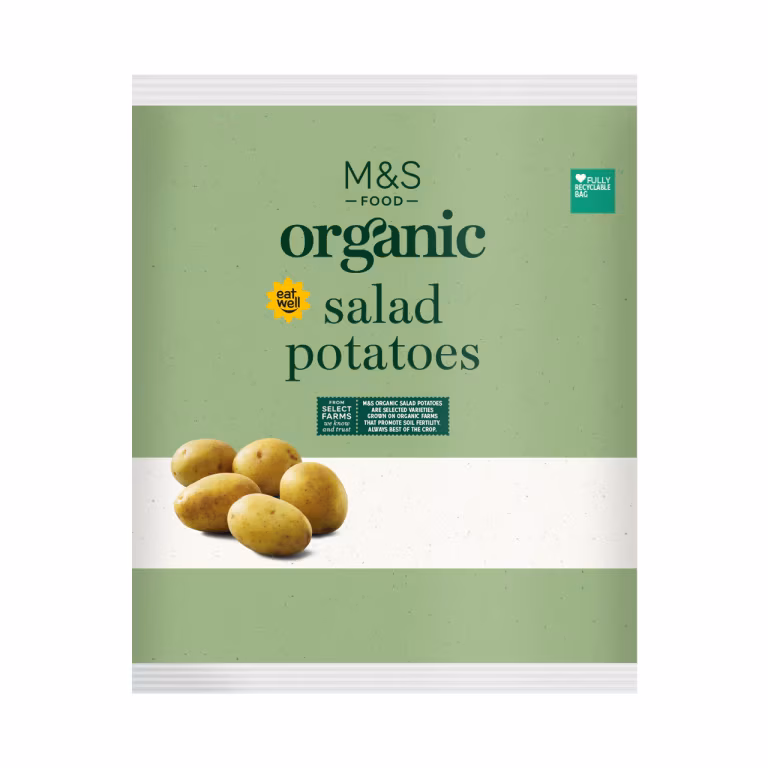M&S Organic New Potato Punnet