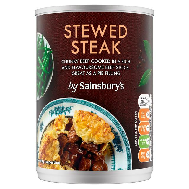 Sainsbury's Stewed Steak In Gravy 392g
