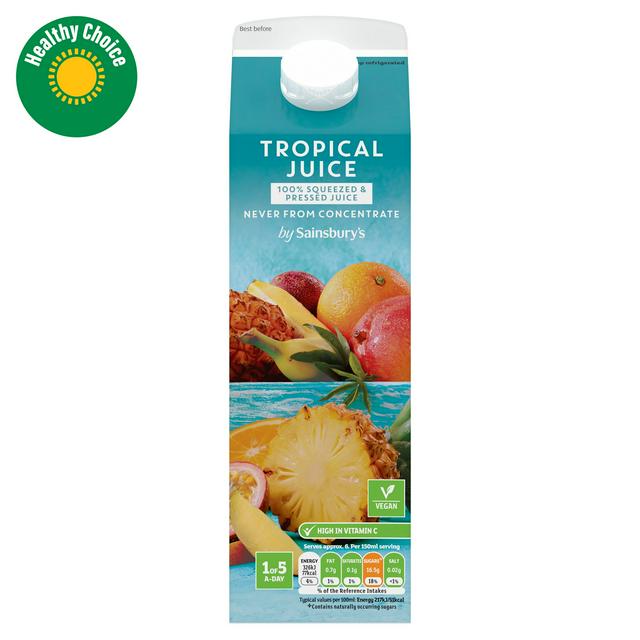 Sainsbury's Tropical Juice, Not From Concentrate 1L