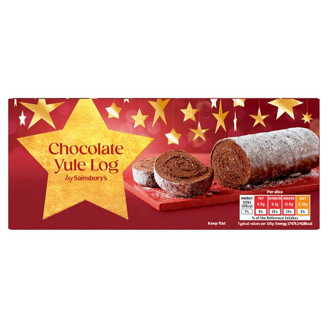 Sainsbury's Chocolate Yule Log 240g