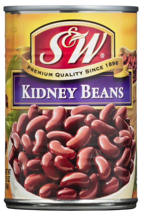 Bønner Kidney 432g S&W