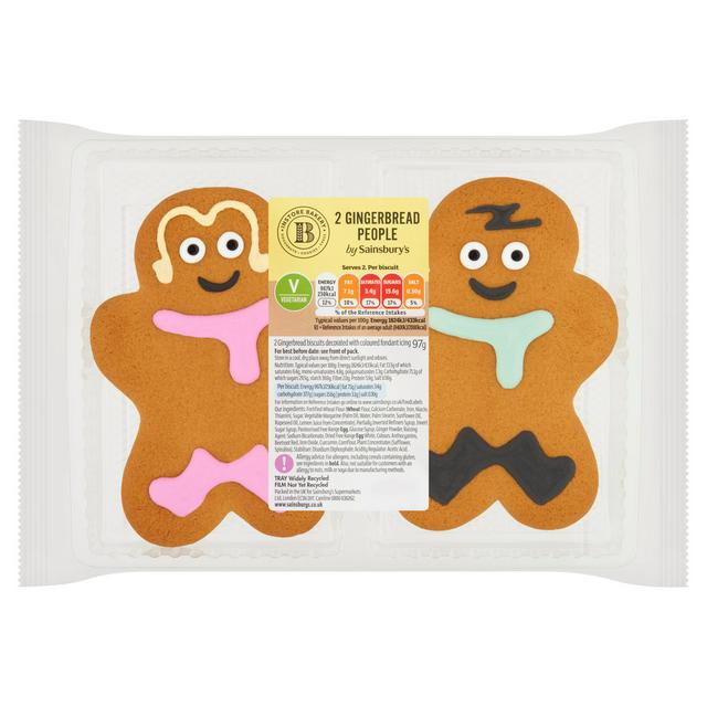 Sainsbury's Gingerbread People Pack x2